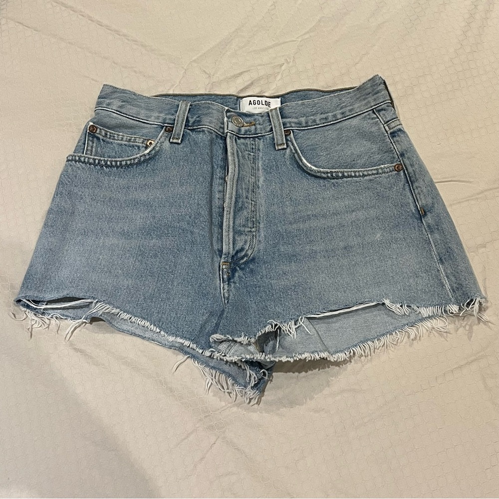 AGOLDE Denim Cutoff Shorts -
Size 27 - Like New